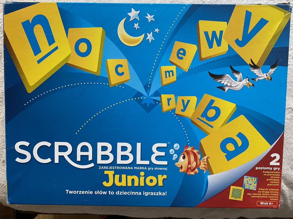 Gra scrabble junior