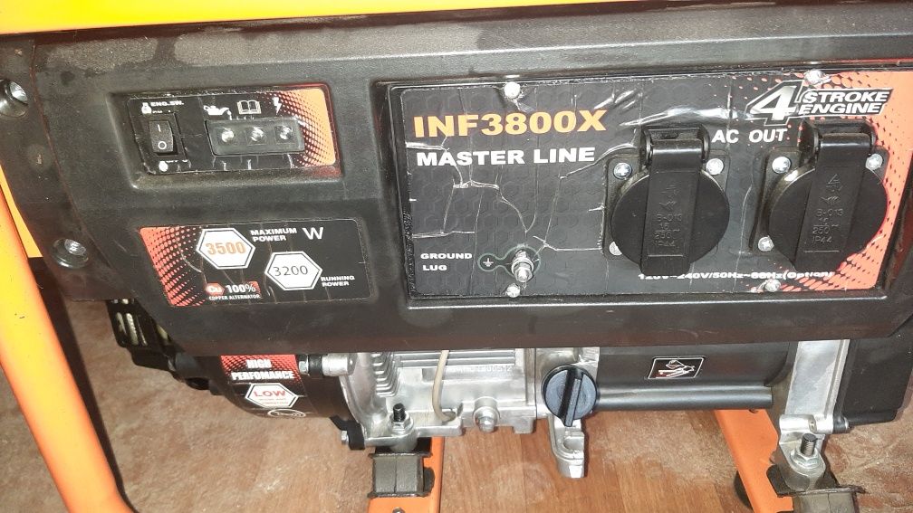 Продам генератор RZTK G8500E инверторн бензинов 7.5квт и др.