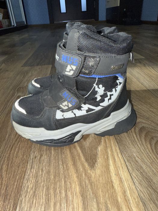 Зимние термоботинки на мальчика