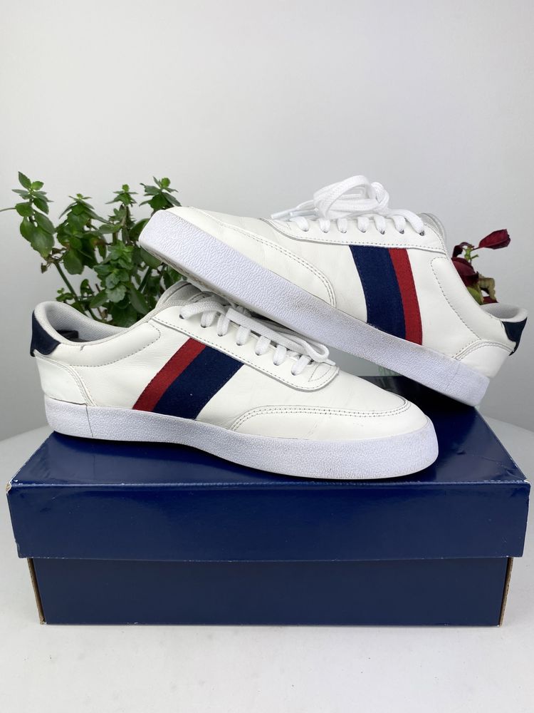 białe beżowe buty sneakersy polo ralph lauren court vlc r. 41 n50
