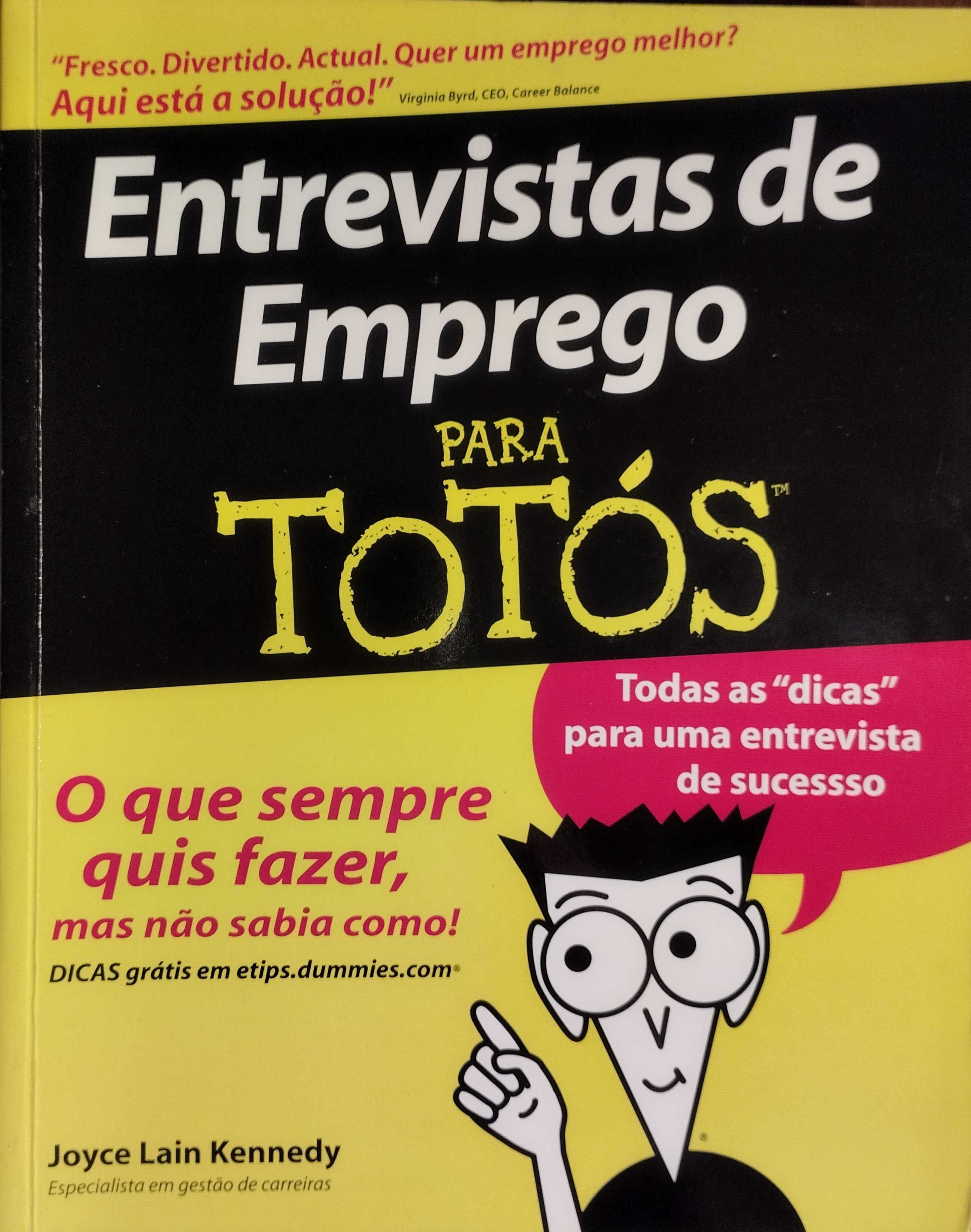 Livro - Entrevistas de Emprego para Totós