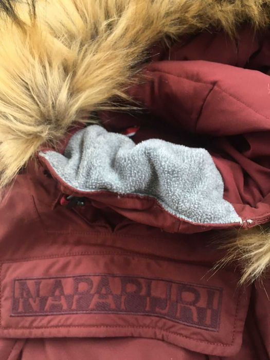 Зимова куртка Napapijri Skidoo W 2.0 жіноча оригінал бордо марсала