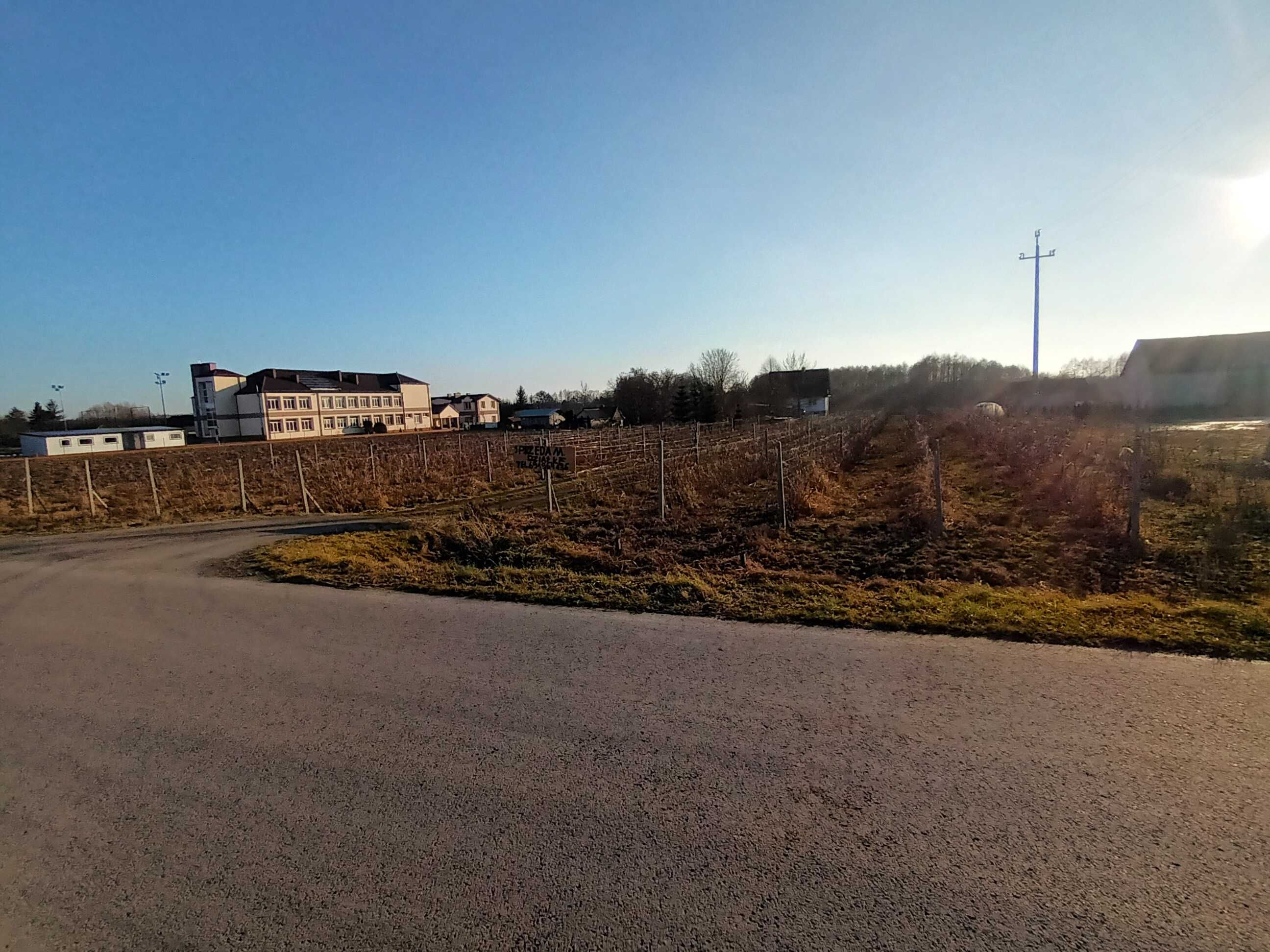 działka budowlana 20a Krupe uzbrojona