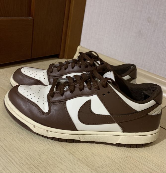 Nike dunk brown кроссівки