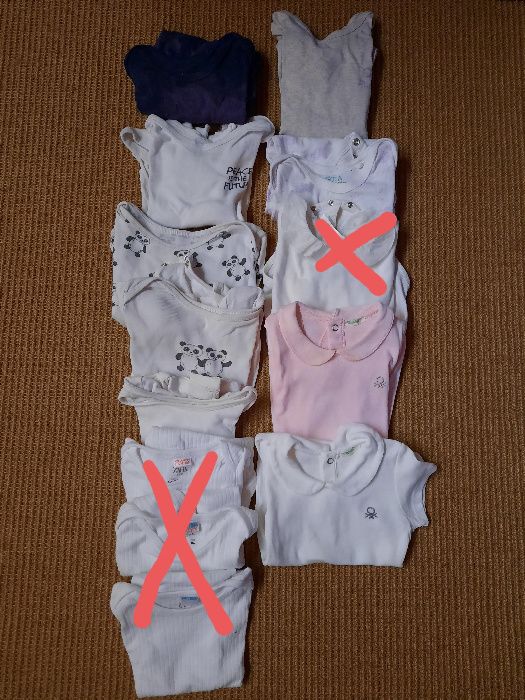 Pijamas e Bodies 12-24M