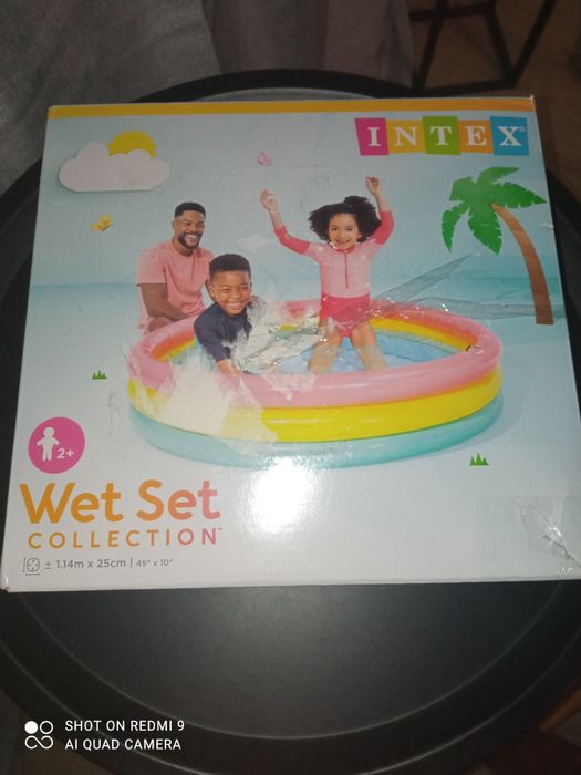 Basen dmuchany Sunset Glow dla dzieci ogrodowy