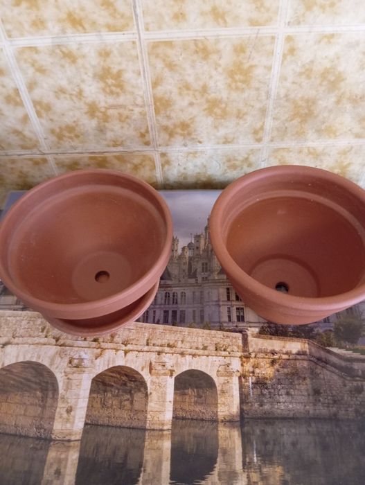 Горшки для цветов. Керамика.