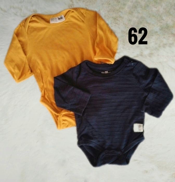 Body z długim rękawem chłopięce rozm. 62