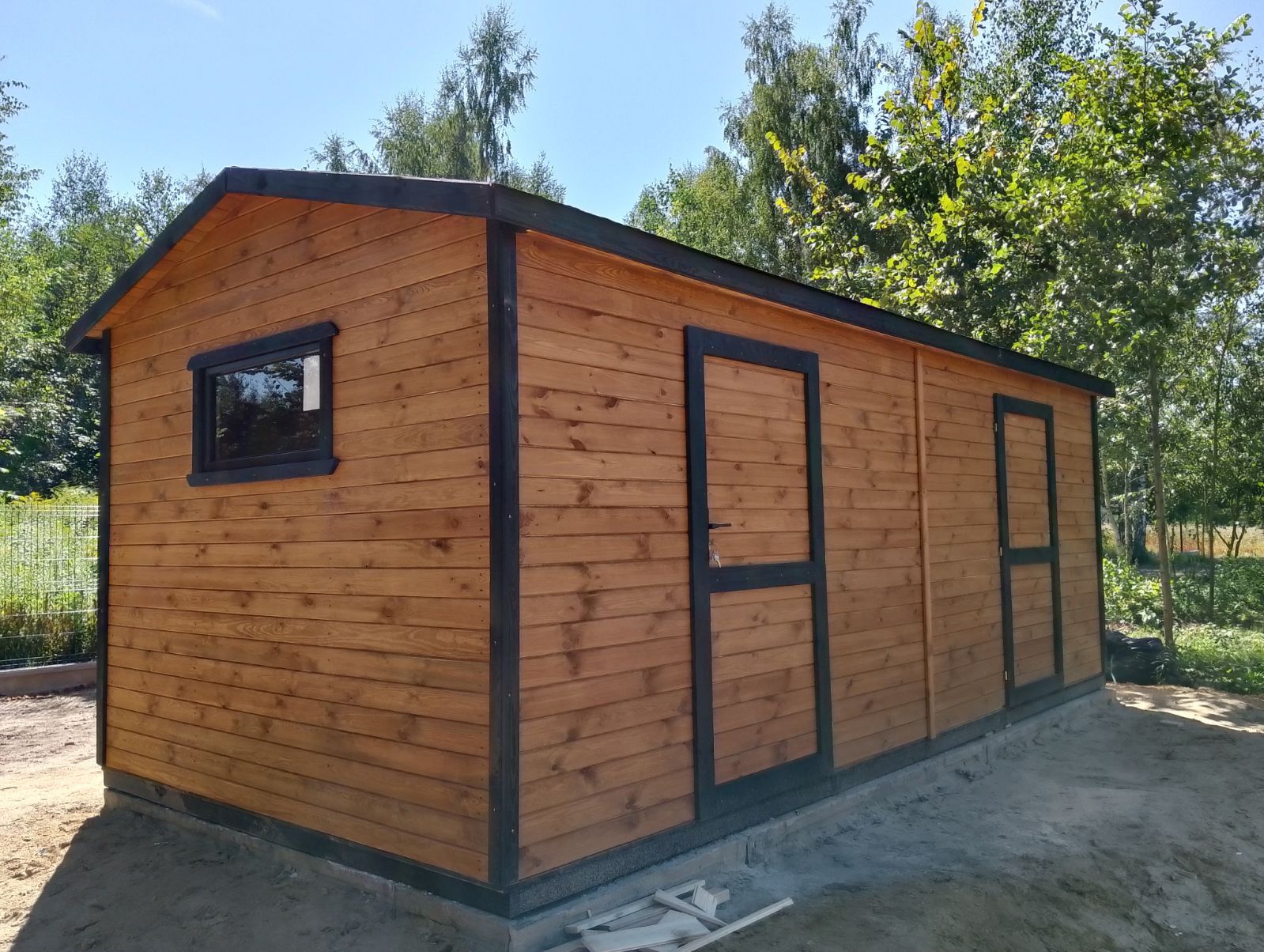 D3 Domek narzędziowy na działke ogrodowy  3x6  Producent  Na Wymiar