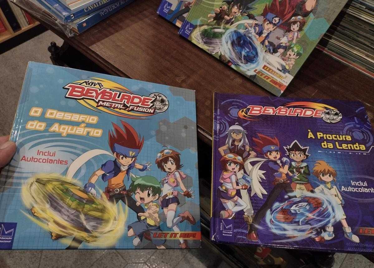 Bayblade 4 livros