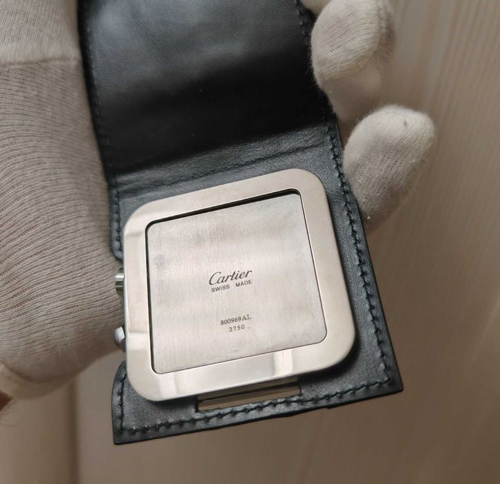 Дорожній годинник з будильником Cartier 2750 Santos Travel Alarm