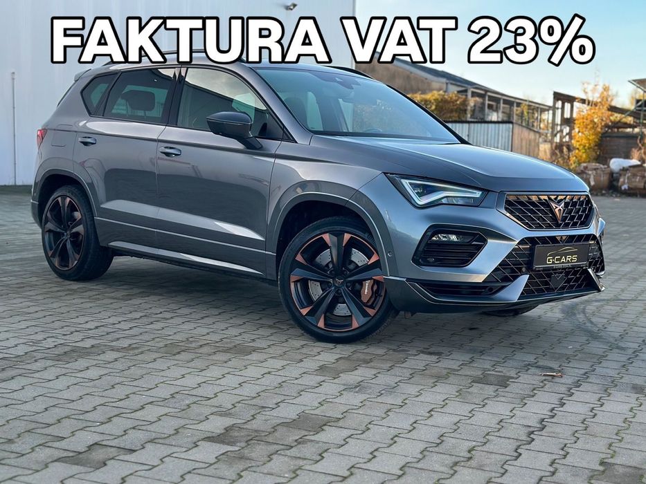 Cupra Ateca Okazja ! Faktura VAT ! Serwis ASO ! Bezwypadkowy !