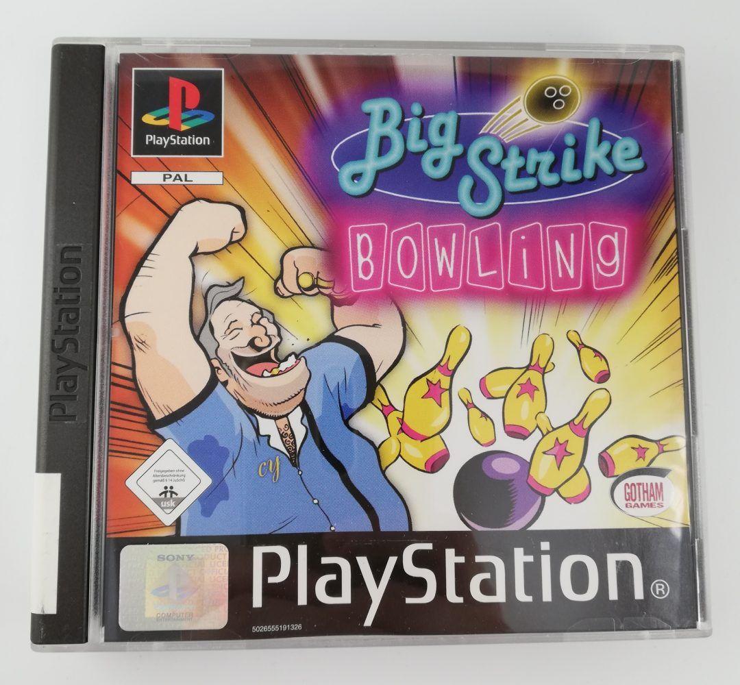 Stara gra kolekcjonerska na PlayStation 1 Big Strike Bowling ps1 psx