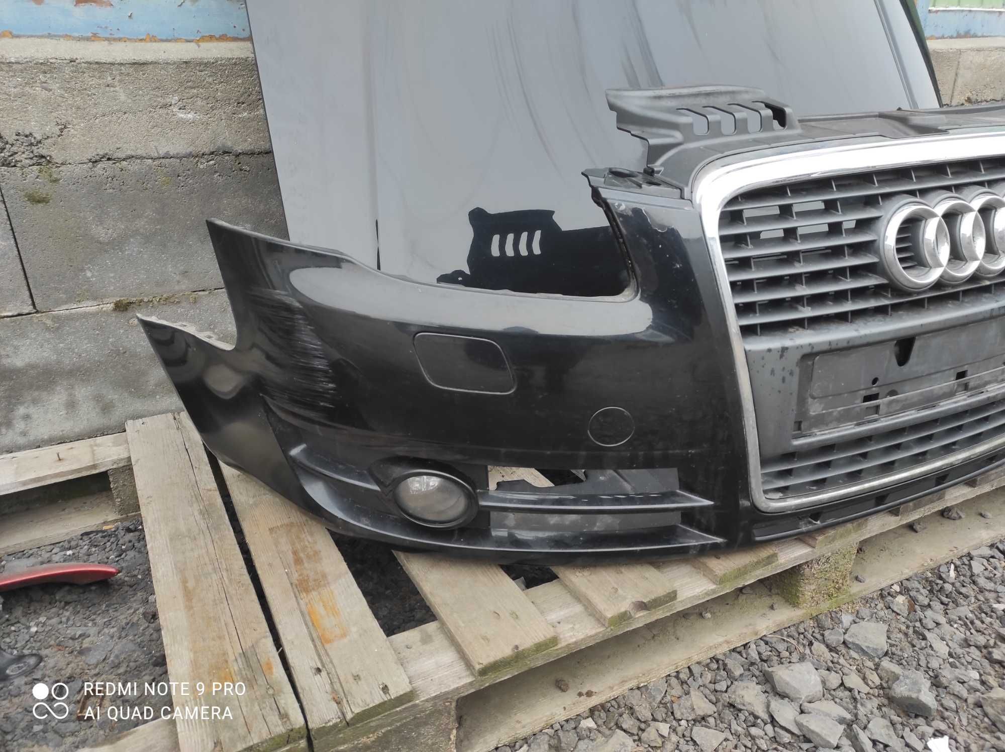 Audi a4 b7 LZ9Y maska zderzak Xenon lampa Xenon wzmocnienie