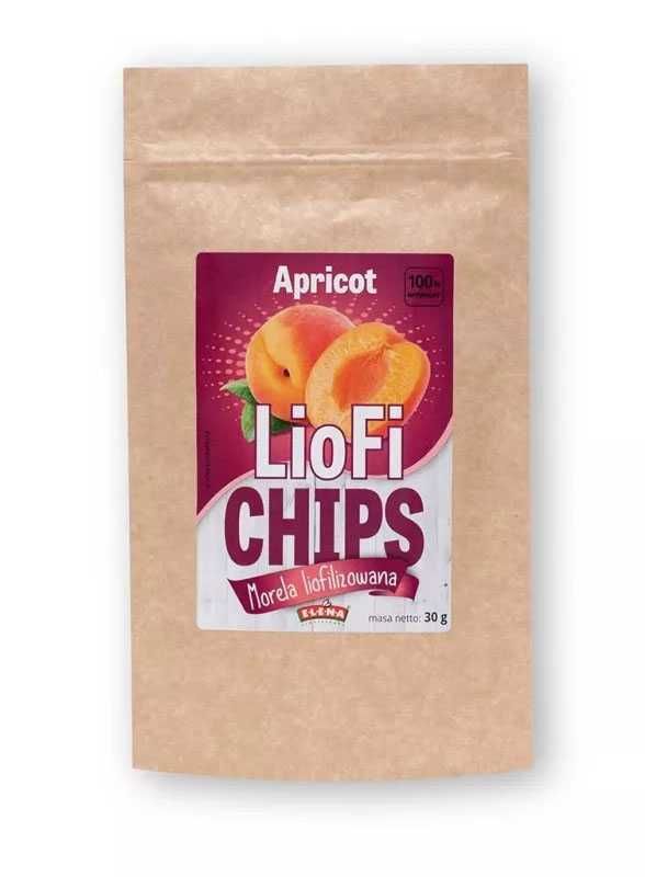 Owoce liofilizowane - Liofilizat Elena - LioFi Chips morela 30g