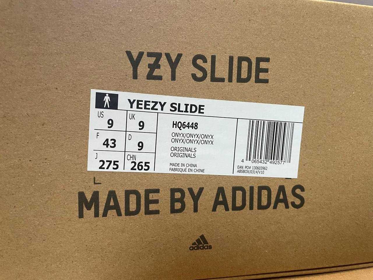Adidas Yeezy Slide Onyx 9 US 43 EU
