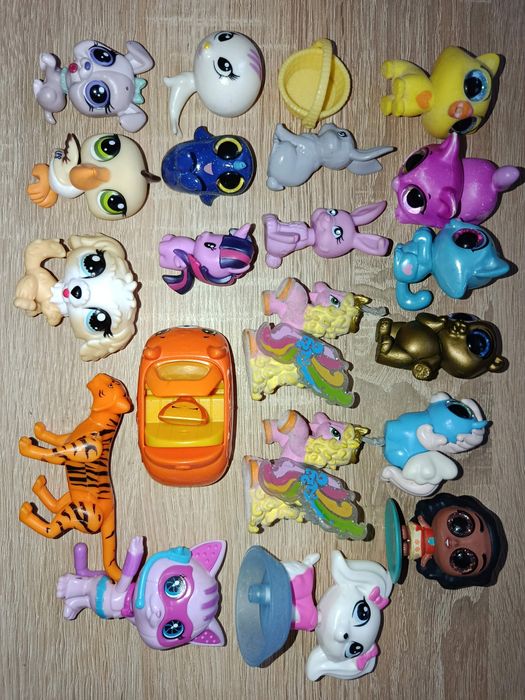 Ляльки, лего, LPS, тварини, поні, Патруль, коти