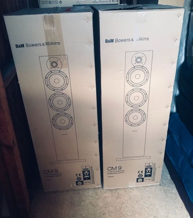 Bowers & Wilkins B&W CM9 oryginalne kartony