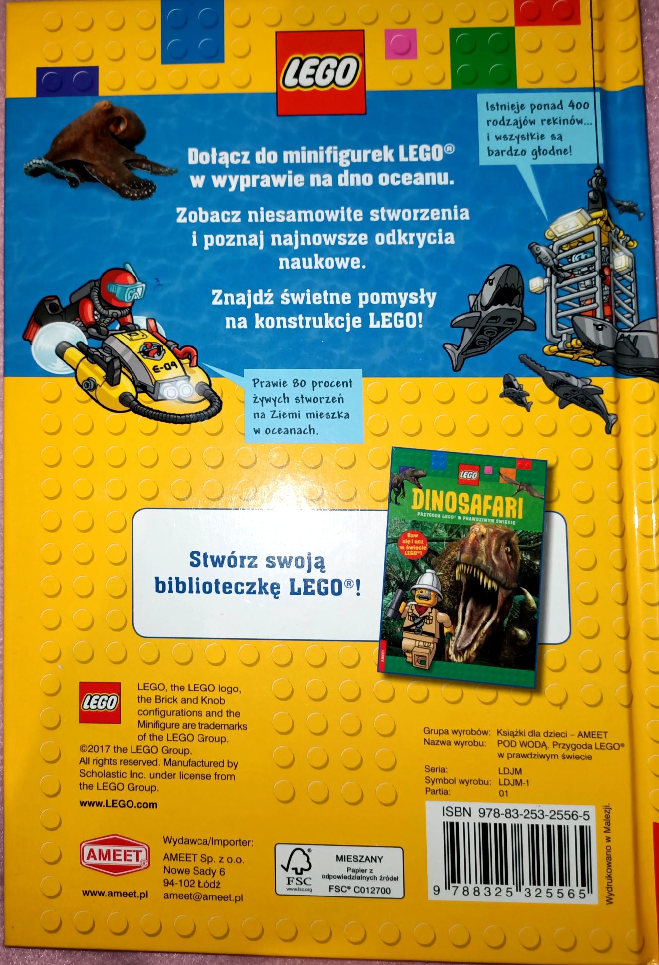 Lego Pod wodą Przygoda twarda