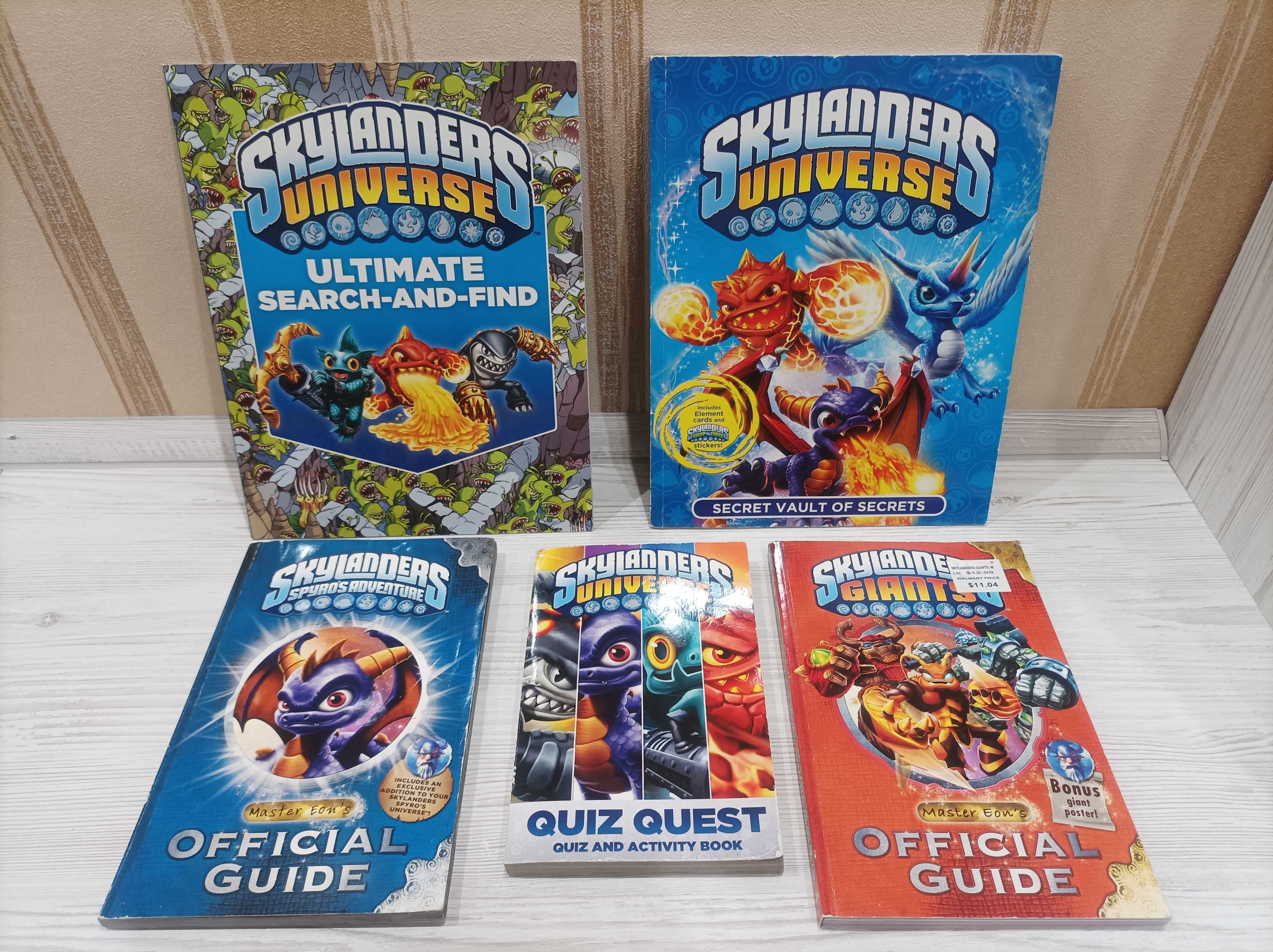 Коллекция фигурок Skylanders Скайлендеры, порталы, книги, диски