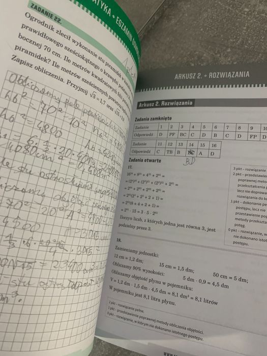 Repetytorium - Matematyka Egzamin ósmoklasisty - OLDSCHOOL