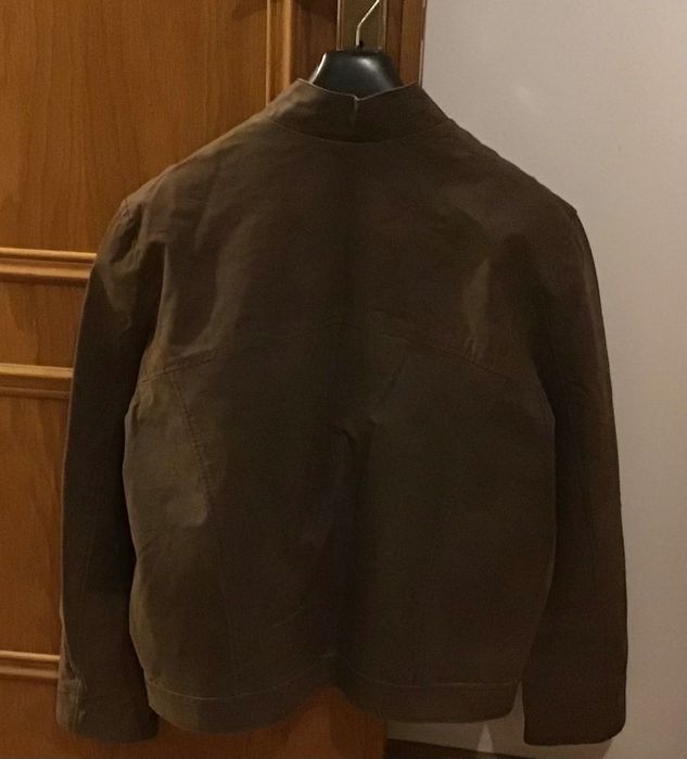 Casaco em pele genuína