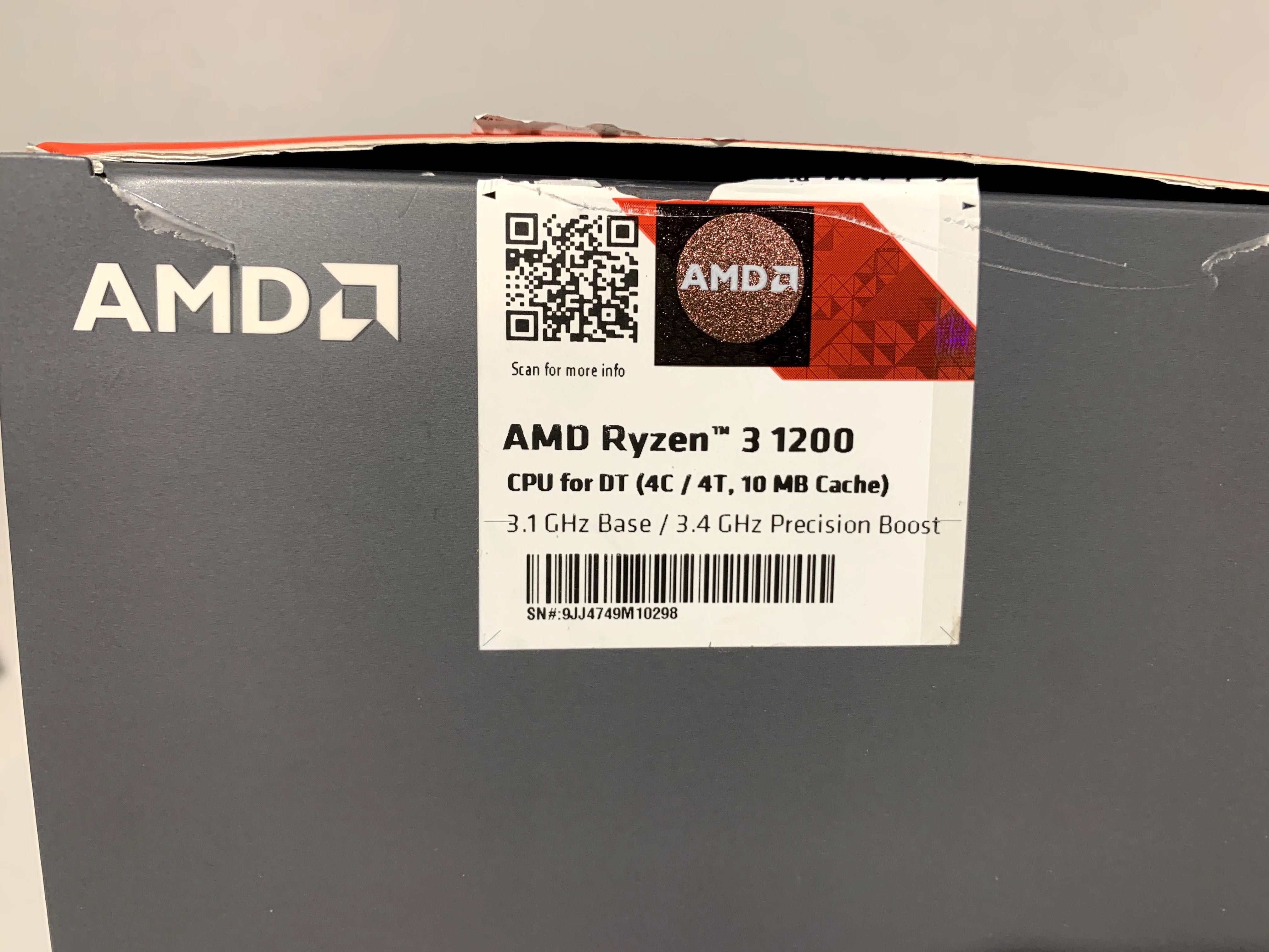 Procesor AMD Ryzen 3 1200 BOX