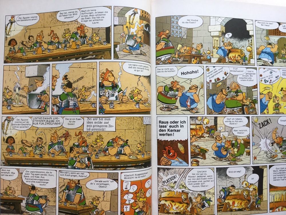 Asterix als Legionär komiks po niemiecku