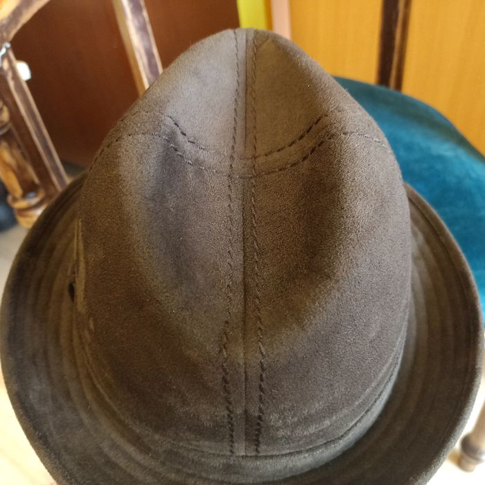 Kapelusz Mayser Alcantara typu Bucket hat , rozmiar 58 .