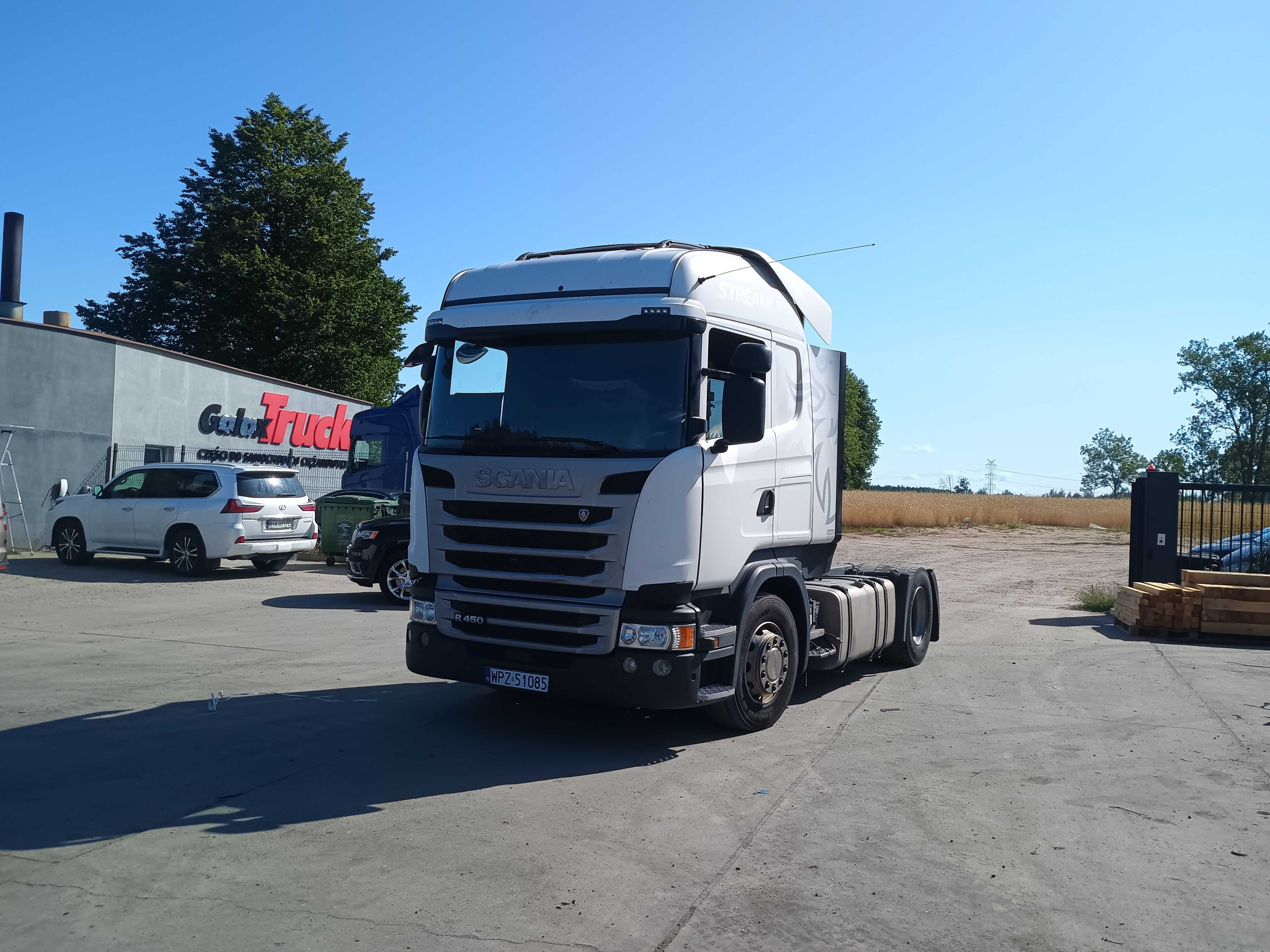 scania r 450 highline low deck