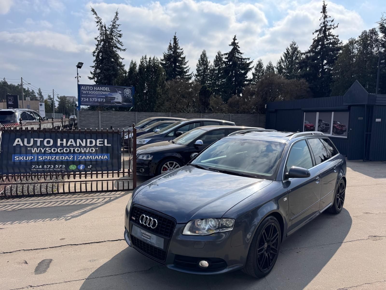 Audi A4 B7 S-Line 2.7 V6 Bi-Xenony Navi Hak Stan Bdb Możl. Zamiana Pl