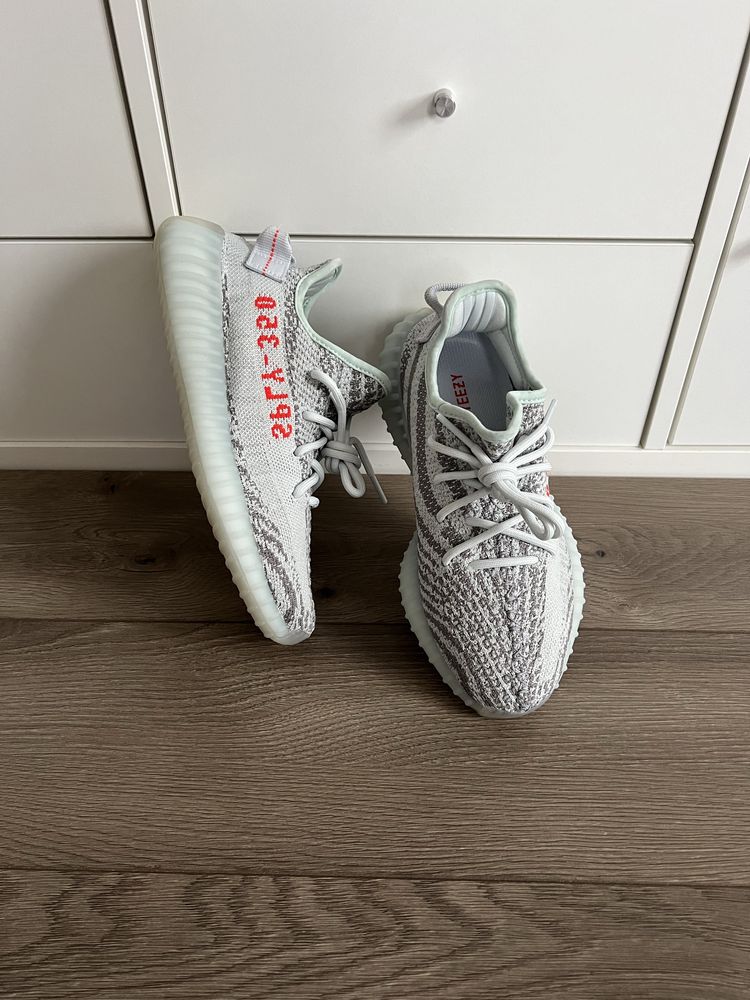 Adidas Yeezy 350 v2 Blue Tint оригінал B37571 38р us5 1/2