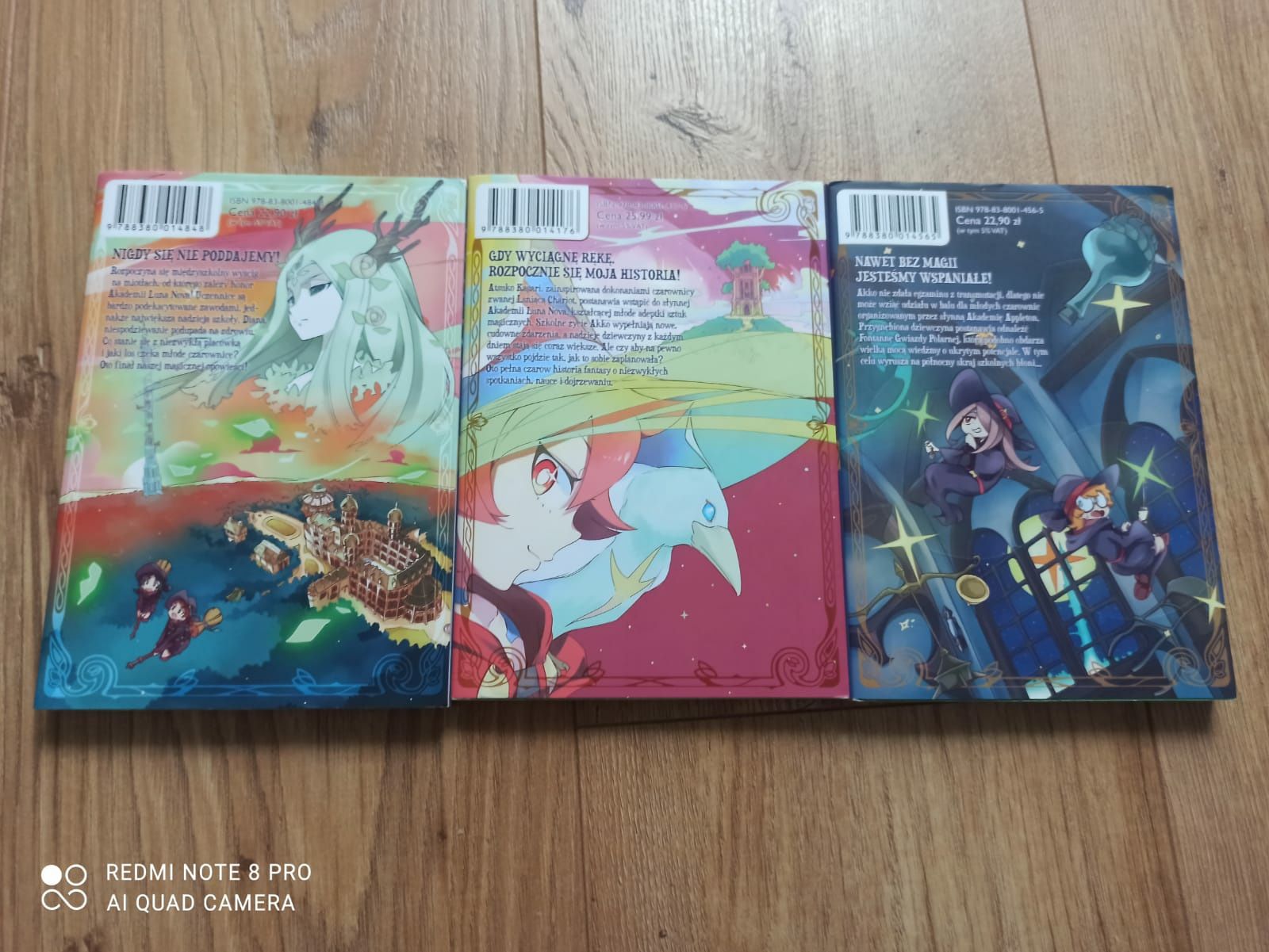 Manga Little Witch Academia 1,2,3