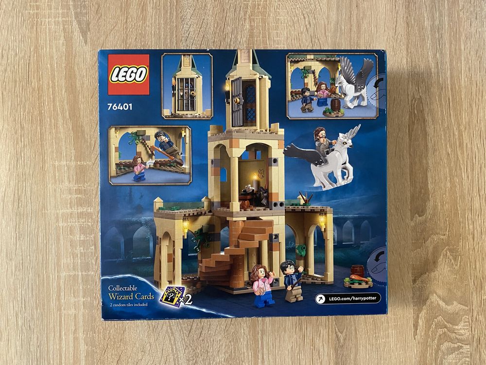 Nowe LEGO 76401 Dziedziniec Hogwartu: na ratunek Syriuszowi.