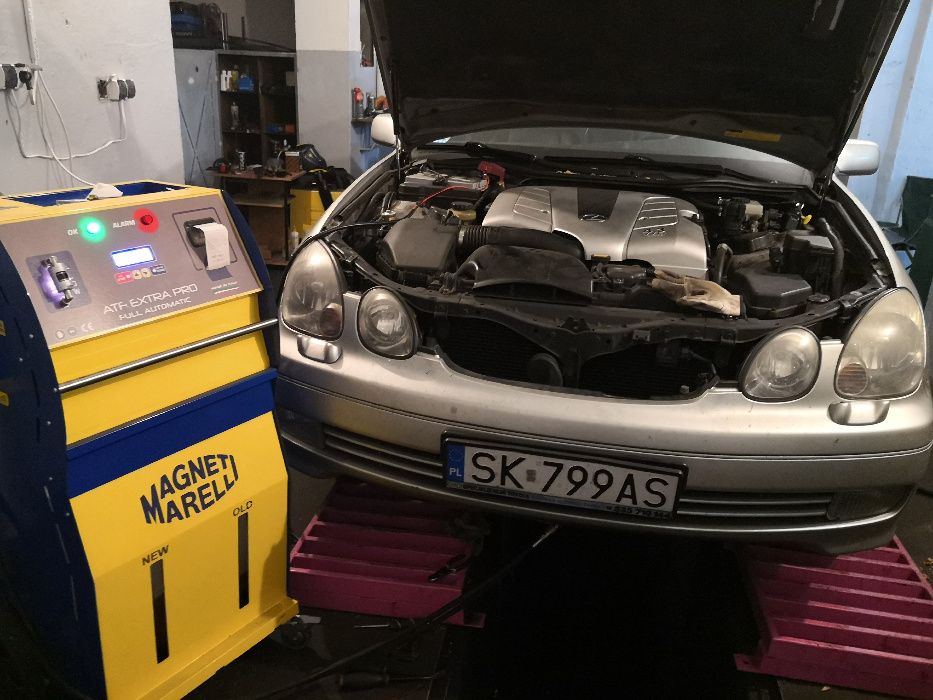 Dynamiczna wymiana oleju w automatycznej skrzyni biegów BMW Opel Audi