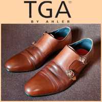 мужские туфли, монки, ТGA by AHLER. Германия ( р 41 / 27,5 см )