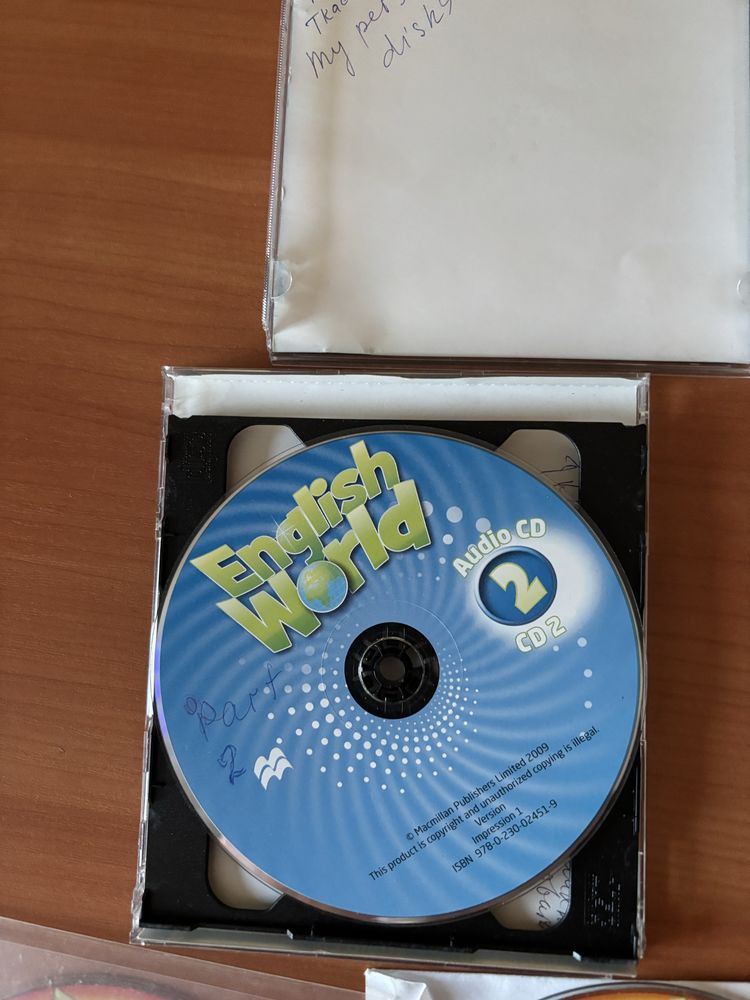 Engllish World 1 2 CD диски
