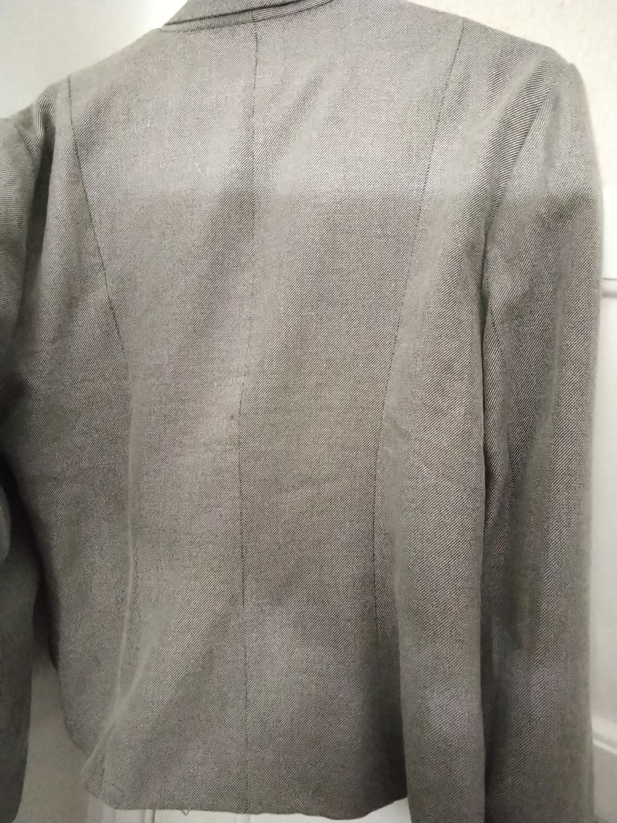Blazer cinzento algodão 42