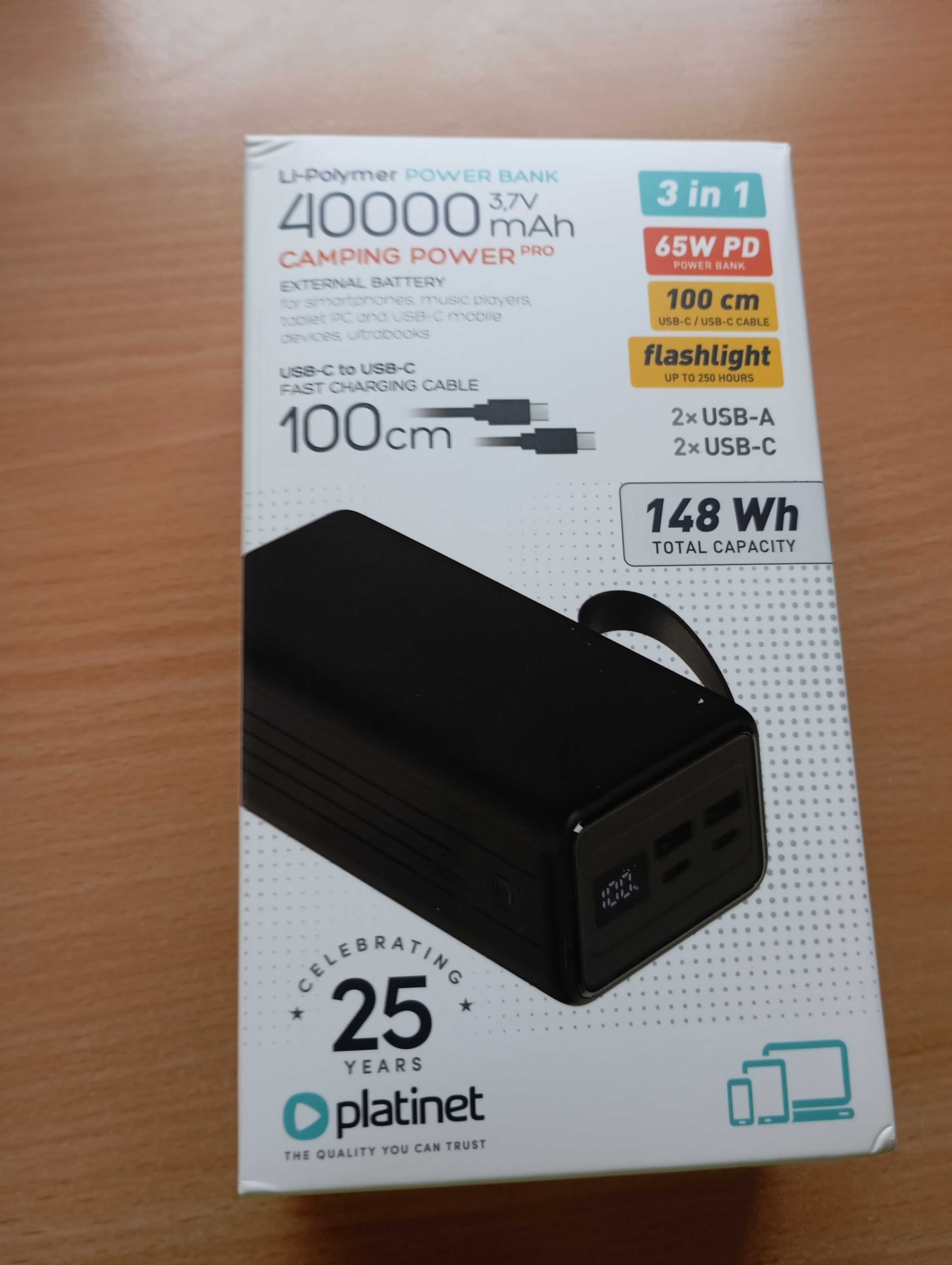 Power bank 40000 mAh