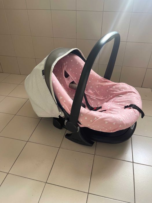 Carrinho Bebecar Ip-Op Evolution – Trio Completo em Excelente Estado