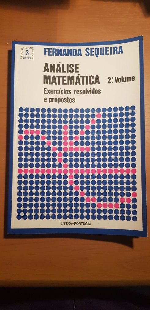 Livros de análise matemática, exercícios propostos e resolvidos