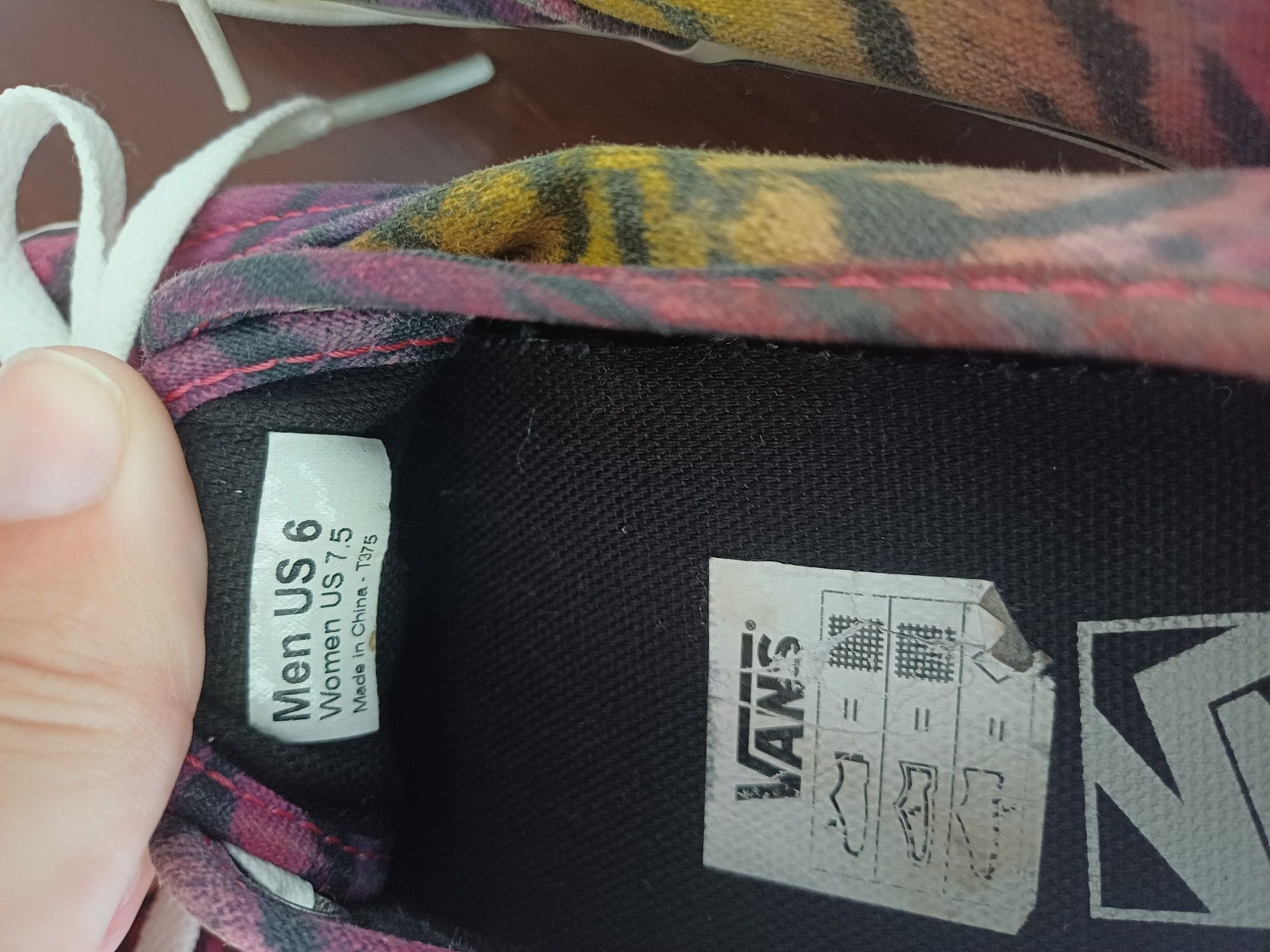 Vans tigresa multicolor