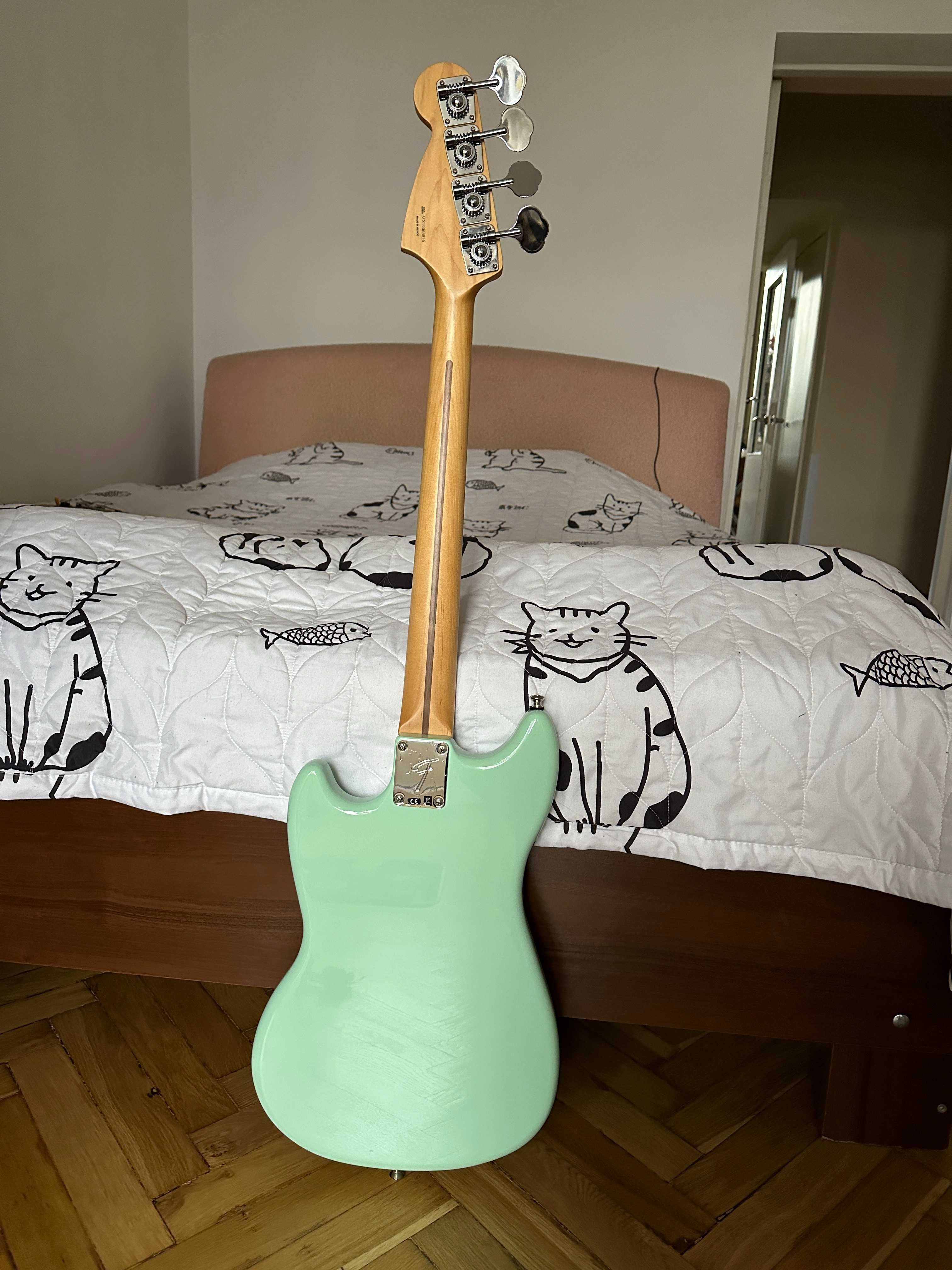 Бас гитара / Бас гітара Fender Player Series Mustang Bass PJ Seaform