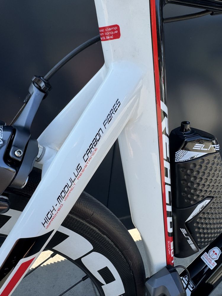 Merida Reacto 907E shimano ultegra di2, jak scultura