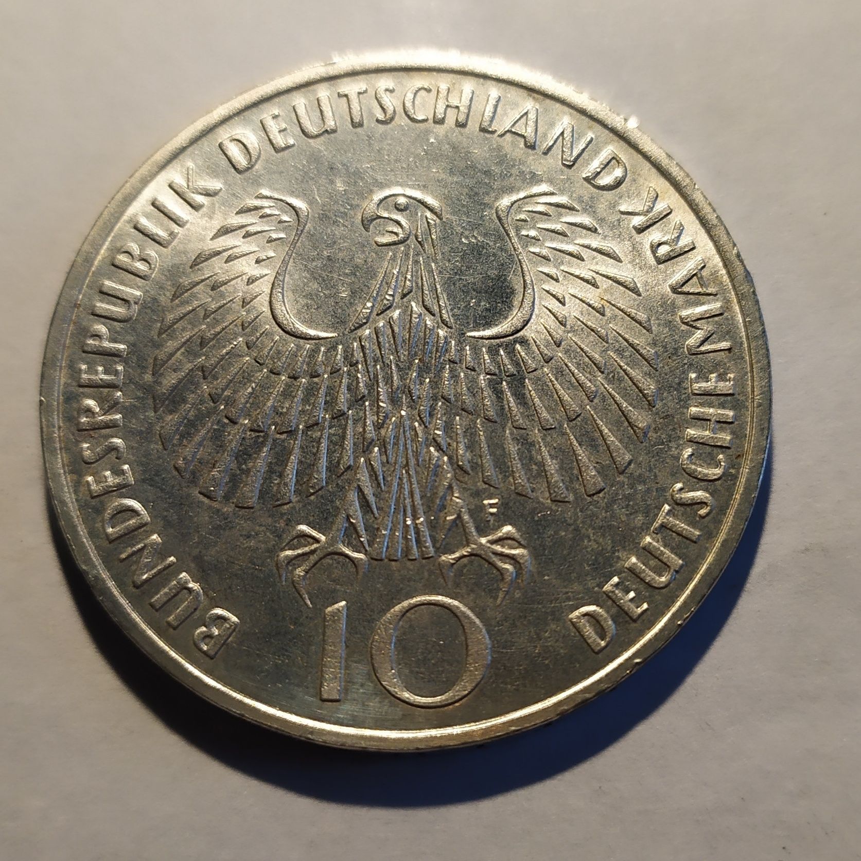 Moneta 10 marek 1972