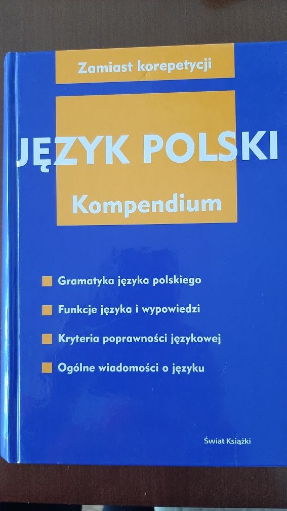 Polecam dla maturzystów i studentów - Język polski-kompendium