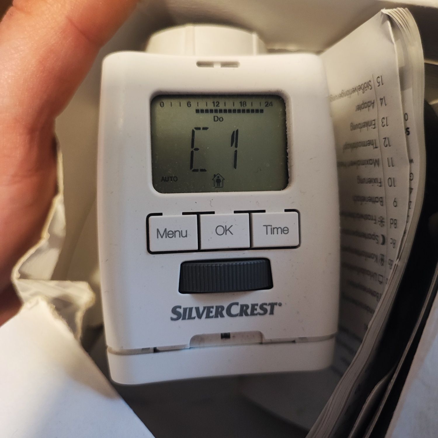 Silvercrest głowica termostatyczna do kaloryfera
