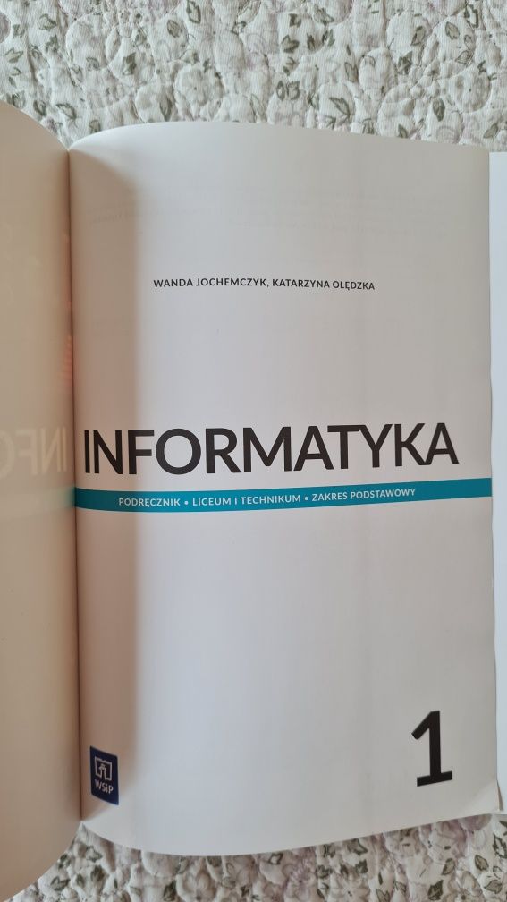 Informatyka 1 zakres podstawowy