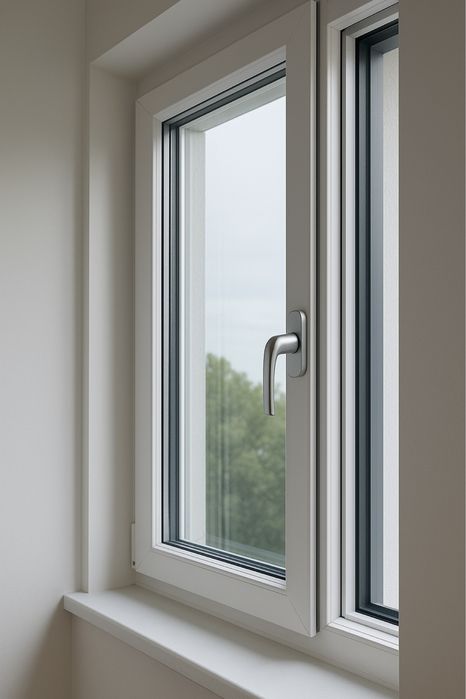 Janelas PVC a sua medida. Perfil Aluplast. Ferragem WinkHaus.