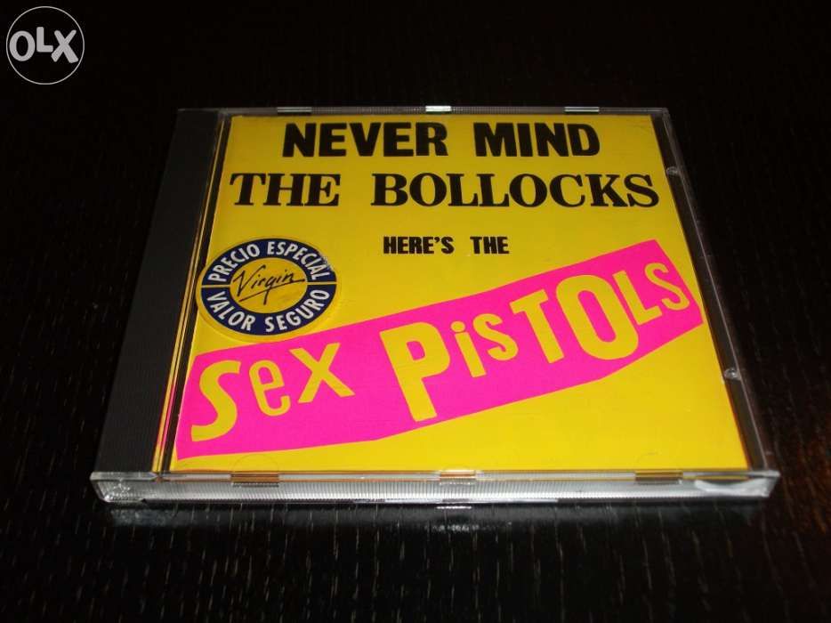 Cd Sex Pistols "Never Mind Bollocks", original, como novo